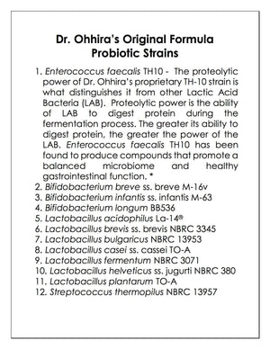 Essential Formulas Dr. Ohhira’s Probiotics Original Formula with 3 Year Fermented Prebiotics, 13 strains LAB Probiotics and Postbiotic Metabolites, 100 Capsules Essential FormulasBuy Supplements Australia