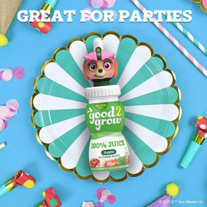 good2grow Apple Juice - 100% Juice Drinks for Kids, Fruit Juice No Sugar Added, 6 Fl Oz Juice Bottles with Spill-Proof PAW Patrol Character Tops (3 Pack) good2grow buy supplements Au