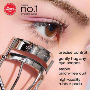 Shu Uemura Iconic Eyelash Curler, Achieve Precise Control and Long-Lasting Curl - Includes Silicone Replacement Pad. Professional Makeup Artist Tool for All Eye Shapes shu uemura buy supplements Au