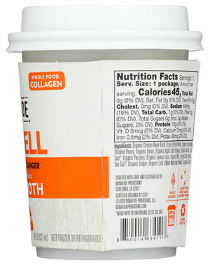 Bonafide Provisions Fresh Organic Be Well Broth with Lemon, Mint & Ginger Organic Chicken Bone Broth, Frozen 8 fl oz - Gluten-Free, Grain-Free, Paleo and Keto Friendly Bonafide Provisions buy supplements Au