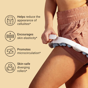 Anti Cellulite Roller & Lymphatic Drainage Massager | Fascia Blaster for Contoured & Smoother Skin | Tool for Sore Arms, Legs, Stomach & Buttocks by M3 – Multicolor M3 Naturals buy supplements Au