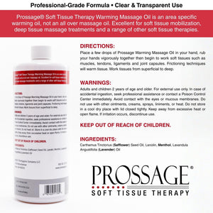 Prossage Heat Warming Relief Massage Oil for Therapuetic Massages, Deep Tissue Massages, and Aromatherapy, Topical Reliever, 32 Ounce Bottle ProssageBuy Supplements Australia