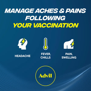 Advil Pain Reliever and Fever Reducer, Pain Relief Medicine with Ibuprofen 200mg for Headache, Backache, Menstrual Pain and Joint Pain Relief - 10 Coated Tablets Advil buy supplements Au