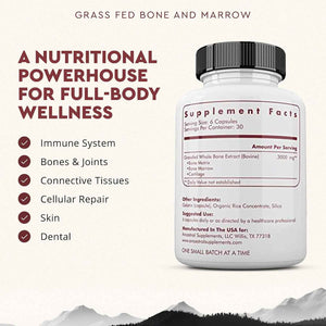 Ancestral Supplements Mofo & Bone and Marrow Bundle for Men – Supports Strength, Energy, Joint & Hormone Health – Grass Fed Beef Organ Blend with Collagen, Growth Factors & Whole Bone Extract