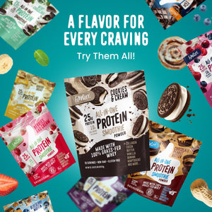 FlavCity Grass Fed Whey Chocolate Protein Powder - Chocolate Peanut Butter - 25g Protein & 10g Collagen - Made with Organic Cocoa & Coconut Milk - Gluten Free & No Added Sugars (20 Servings) FlavCity buy supplements Au