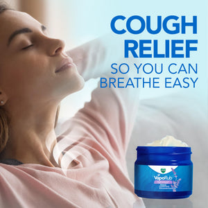 Vicks VapoRub, Lavender Scent, Cough Suppressant, Topical Chest Rub & Analgesic Ointment, Medicated Vicks Vapors, Relief from Cough Due to Cold, Aches & Pains, 1.76oz Vicks buy supplements Au