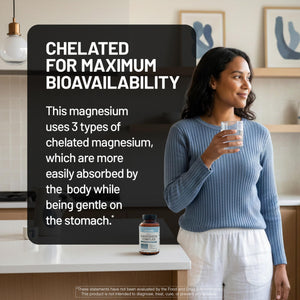 NatureWise Triple Magnesium Complex - High Absorption Magnesium Glycinate + Malate + Citrate for Muscle Nerve & Sleep Support - Vegan 90 Capsules NatureWise buy supplements Au