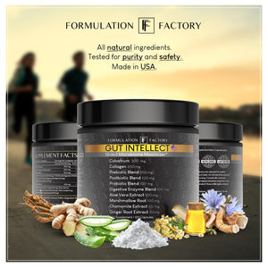Formulation Factory Probiotics for Women & Men - Gut Intellect 10-in-1 Digestive Enzymes with Prebiotics and Postbiotics - Total Gut Health Supplement - 120 Capsules, 2 Month Supply Formulation Factory buy supplements Au