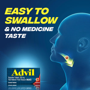 Advil Pain Reliever and Fever Reducer, Ibuprofen 200mg for Pain Relief - 300 Count, Advil PM Pain Reliever and Nighttime Sleep Aid, Ibuprofen for Pain Relief and Diphenhydramine Citrate - 2 Count Advil buy supplements Au