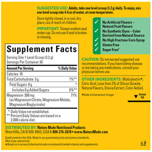 Nature Made High Absorption Magnesium Complex Drink Mix Powder, Magnesium Citrate, Glycinate & Malate 3-in-1 Blend, Pink Lemonade Flavor, 96 g, 30 Day Supply Nature Made buy supplements Au