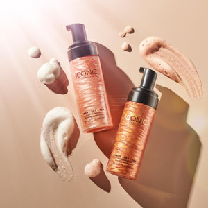 ICONIC LONDON Prep Set Tan Mousse | Long Lasting, Sun Kissed Skin, Bronze Glow, Cruelty-Free, Vegan Makeup, Original ICONIC LONDON buy supplements Au