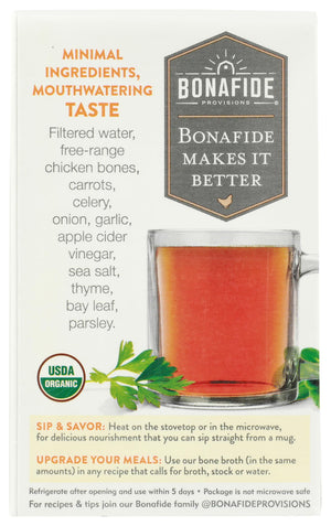 Bonafide Broth Bone Chicken Dry, 16.9 oz Bonafide Provisions buy supplements Au