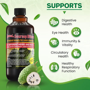 Amenazel Organic Soursop Bitters, 16 fl oz - PrimeBioHealth - canada supplements