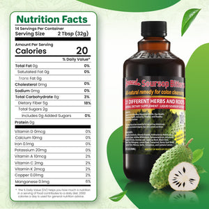 Amenazel Organic Soursop Bitters, 16 fl oz - PrimeBioHealth - canada supplements