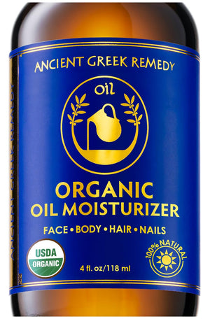 Ancient Greek Remedy Body Oil - Organic After Shower Face Oil & Body Moisturizer for Dry Skin - Almond, Jojoba, Olive, Lavender - PrimeBioHealth - canada supplements