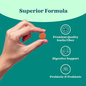 BeLive Synbiotics - Probiotic & Prebiotic Fiber Gummies – High Strength Inulin (3g), Dietary Fiber Supplement, Digestive Support for Kids & Adults - PrimeBioHealth - canada supplements