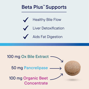 Biotics Research Beta-Plus™ Nutritional Ox Bile Salts Digestive Enzymes Supplement for Bile Production for No Gallbladder-Supports Overall Liver Function, Aids Fat Digestion, Supplies Betaine 90 Tabs - PrimeBioHealth - canada supplements
