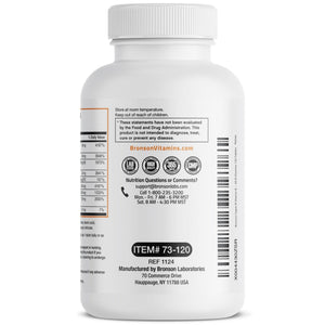 Bronson Super B Vitamin B Complex Sustained Slow Release (Vitamin B1, B2, B3, B6, B9 - Folic Acid, B12) Contains All B Vitamins 60 Tablets - PrimeBioHealth - canada supplements