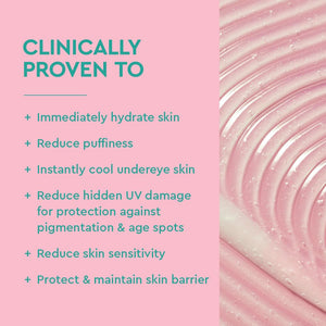 BYOMA De-Puff + Brighten Eye Gel - Lightweight Gel Eye Cream for Dark Circles, Puffiness & Wrinkles - Under Eye Cream - PrimeBioHealth - canada supplements