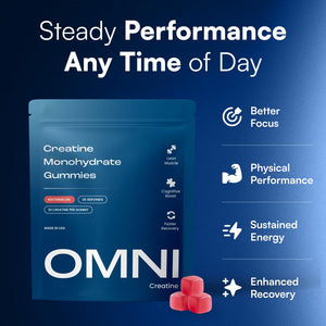 Creatine Monohydrate Gummies - Supports Muscle Growth, Recovery & Brain Function - Convenient & Easy to Take - Great Tasting Watermelon Flavor - PrimeBioHealth - canada supplements