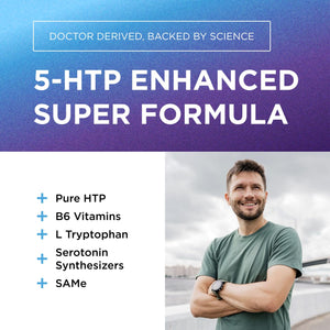 DR. EMIL NUTRITION 200 MG 5-HTP Plus with SAM-e to Maintain Normal Healthy Sleep and Create a Sense of Wellbeing - 5HTP Supplement with Vitamin - PrimeBioHealth - canada supplements
