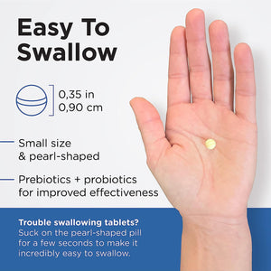 Earth's Pearl Probiotics for Women & Men & Kids - Pearl-Shaped Probiotic & Prebiotics with BIO-Tract®, 4 Billion CFU, Gut Health Support (60-Day Supply) - PrimeBioHealth - canada supplements