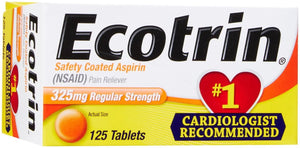 Ecotrin Regular Strength, 125 ct - PrimeBioHealth - canada supplements