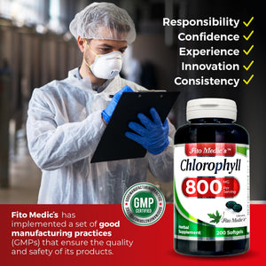 FITO MEDIC'S Lab Chlorophyll Supplement, 200 Softgels, Chlorophyll Capsules - PrimeBioHealth - canada supplements