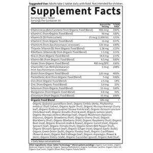 Garden of Life Organics Multivitamin for Women - Women's Once Daily Multi - Whole Food Multi with Iron, Biotin, Vegan Organic Womens Multivitamin for Health - PrimeBioHealth - canada supplements