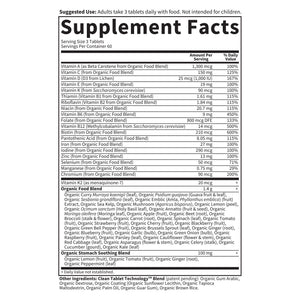 Garden of Life Organics Prenatal Multivitamin with Folate, B6, B12, D3 & Iron – Prenatal Vitamins for Women with Energy Metabolism Support for Healthy - PrimeBioHealth - canada supplements