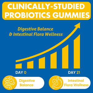Gut Health & Probiotic Gummies, 112.5 Billion CFU, Sugar Free - 8 Strains + Prebiotics + Herbs - for Digestive, Immune, Diarrhea & Bloating - Gut Health for Women & Men - PrimeBioHealth - canada supplements