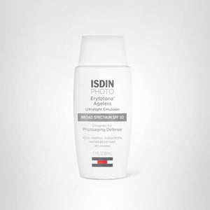ISDIN Eryfotona Ageless SPF 50 (1.7 Fl Oz) | Tinted Mineral Sunscreen for Face with Zinc Oxide | Anti-Aging Sunscreen with DNA Repairsomes & Vitamin E - PrimeBioHealth - canada supplements