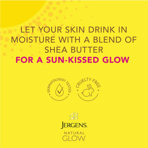 Jergens Natural Glow In Shower Lotion, Self Tanner for Medium to Deep Skin Tone, Sunless Tanning Wet Skin Lotion for Gradual - PrimeBioHealth - canada supplements