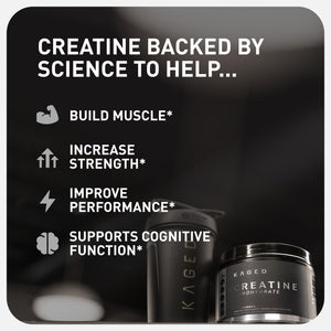 Kaged Creatine Monohydrate Micronized Powder | Unflavored | Muscle Building & Recovery | 5000 mg Per Serving | Vegan, Gluten Free, Easily Digestible - PrimeBioHealth - canada supplements
