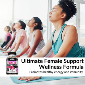 Kaya Naturals Women's Multivitamin, Overall Healthy Antioxidant, and Immune Support, Vitamins A, D, C, E, Biotin - PrimeBioHealth - canada supplements