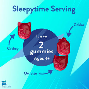 L'il Critters PJ Masks Melatonin Gummy Supplements, 60 Gummies - PrimeBioHealth - canada supplements