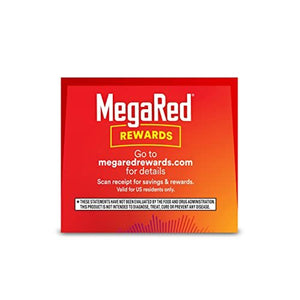 Megared Omega-3 Fish Oil + High Absorption Krill Oil 500mg Softgels, MegaRed Advanced 4in1 (80 count in a bottle) Concentrated Omega-3 Fish - PrimeBioHealth - canada supplements