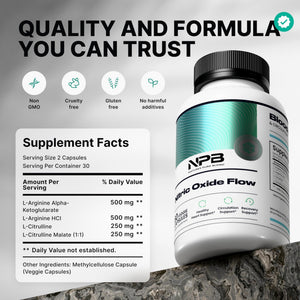 Nature's Pure Blend Nitric Oxide Supplements for Men – L-Arginine L-Citrulline – Heart Support & Flow Circulation Booster – 1500MG L Arginine and L Citrulline, Preworkout, Bodybuilding - PrimeBioHealth - canada supplements