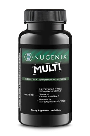 Nugenix Multivitamin for Men, Multivitamin and Support - 19 Vitamins and Minerals, Supports Free , Balance Cortisol, Promotes Nitric Oxide Production - PrimeBioHealth - canada supplements