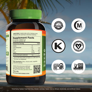 Nutrex Hawaii Pure Hawaiian Spirulina – Vegan Superfood, 500 mg Tablets, Farm Grown in Kona, Non-GMO - PrimeBioHealth - canada supplements