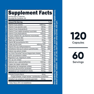 Nutricost Multivitamin with Probiotics 120 Vegetarian Capsules - Packed with Vitamins & Minerals - PrimeBioHealth - canada supplements