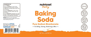 Nutricost Pantry Baking Soda (2 LBS) - For Baking, Cleaning & Deodorizing - PrimeBioHealth - canada supplements