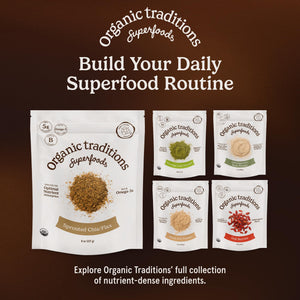 Organic Traditions Camu Camu Powder Organic, Camu Camu Powder from Amazon Superfruit, Rich in Wholefood Vitamin C, Bright Tangy Superfood Ingredient for Smoothies, Plant Based Non GMO, 100g / 3.5oz - PrimeBioHealth - canada supplements