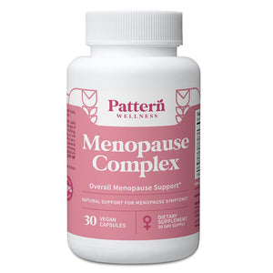 Pattern Wellness Menopause Complex – Herbal Supplement for Women’s Wellness & Hormone Health Support – with Black Cohosh, DIM & Bioperine® – 30 Vegan Capsules, 3rd Party Tested - PrimeBioHealth - canada supplements