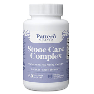 Pattern Wellness Stone Care Complex – Supports Healthy Kidney & Urinary Function – with Chanca Piedra, Chamomile Extract & Boron – 3rd Party Lab Tested – Vegan, Non-GMO - 60 Capsules - PrimeBioHealth - canada supplements