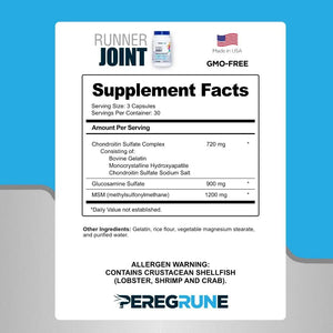 PEREGRUNE Runner Multivitamin & Joint Support Supplement | Antioxidants, Complete B-Complex & Probiotics to Support Energy - PrimeBioHealth - canada supplements