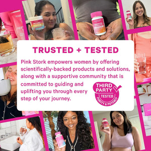 Pink Stork Total Glow Gummies for Women – Hair, Skin & Nails Vitamin with Biotin, Vitamin A, B6, B12, Folate, Zinc & More – Support for Radiant Skin, Strong Nails, and Healthy Hair – 60 Berry Gummies | Hair, Skin & Nails Vitamin with Biotin, Vitamin A, B6 - PrimeBioHealth - canada supplements