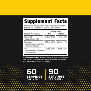 Primaforce ZMA Dietary Supplement, 180 Capsules - PrimeBioHealth - canada supplements