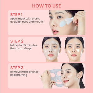 QUIA Collagen Wrapping Mask 75ml - Clinical +92% Firmer Appearance - Overnight Glass Skin Peel Off - Korean Skincare - PrimeBioHealth - canada supplements