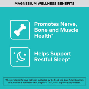 Qunol Magnesium Capsules 420mg, 100% DV, High Absorption Magnesium Supplement, Extra Strength, Bone and Muscle Health Supplement, 180 Count - PrimeBioHealth - canada supplements
